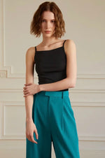 Load image into Gallery viewer, High Waist Wide Leg Hook Trousers in Blue