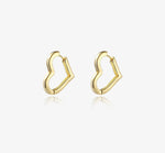 Load image into Gallery viewer, Heart Loop Earrings