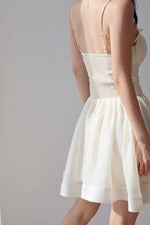 Load image into Gallery viewer, Lolita Mini Dress in Cream