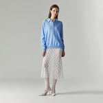 Load image into Gallery viewer, Floral See Thru Lace Skirt in White