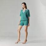 Load image into Gallery viewer, Gema Knit Set in Green