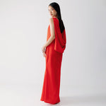 Load image into Gallery viewer, Harlow Silk Blend Dress in Red