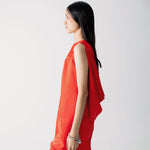 Load image into Gallery viewer, Harlow Silk Blend Dress in Red
