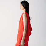 Load image into Gallery viewer, Harlow Silk Blend Dress in Red