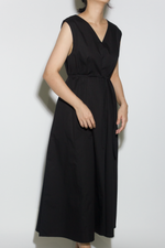 Load image into Gallery viewer, V Tent Dress in Black