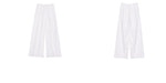Load image into Gallery viewer, Cotton Linen Shirt // Pants Set in White