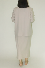 Load image into Gallery viewer, Japanese Twill Tailored Blazer in Oat