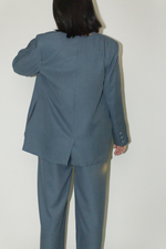 Load image into Gallery viewer, Japanese Twill Tailored Blazer in Black