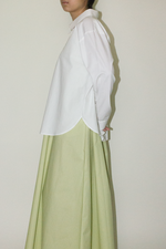 Load image into Gallery viewer, Cotton Long Sleeve Shirt in White