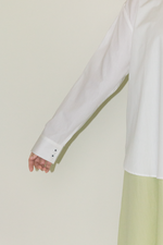 Load image into Gallery viewer, Cotton Long Sleeve Shirt in White