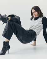 Load image into Gallery viewer, Juliette Silk Tank in White