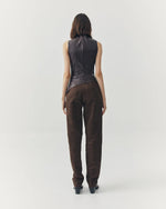 Load image into Gallery viewer, Juno Faux Leather Tank in Brown