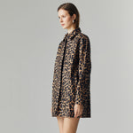 Load image into Gallery viewer, Livia Leopard Outerwear in Brown