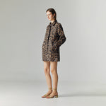 Load image into Gallery viewer, Livia Leopard Outerwear in Brown