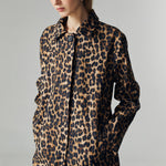 Load image into Gallery viewer, Livia Leopard Outerwear in Brown