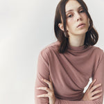 Load image into Gallery viewer, Mira Long Sleeve Top in Peach Pink