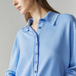 Load image into Gallery viewer, Nara Knit Top in Blue