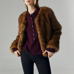 Load image into Gallery viewer, Nara Knit Top in Maroon