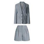 Load image into Gallery viewer, Noah Plaid Set in Grey