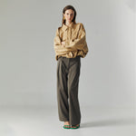 Load image into Gallery viewer, Qiana Suede Jacket in Beige