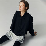 Load image into Gallery viewer, Qiana Suede Jacket in Black