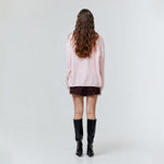 Load image into Gallery viewer, Rosalie Lace Satin Shorts in Plum
