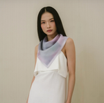 Load image into Gallery viewer, Loom Mulberry Silk Scarf in Lilac