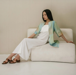 Load image into Gallery viewer, Loom Tencel Blend Kimono in Mint