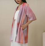 Load image into Gallery viewer, Loom Tencel Blend Kimono in Lilac