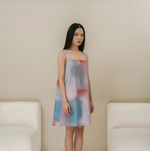 Load image into Gallery viewer, Loom Cotton Poplin Mini Dress in Lilac