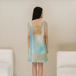 Load image into Gallery viewer, Loom Cotton Poplin Mini Dress in Mint