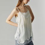 Load image into Gallery viewer, Thea Lace Camisole in Cream