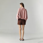 Load image into Gallery viewer, Xean Quilted Shorts in Brown