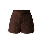 Load image into Gallery viewer, Xean Quilted Shorts in Brown
