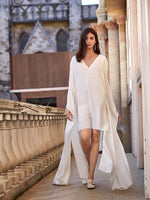 Load image into Gallery viewer, Oline Drape Kaftan Dress