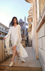 Load image into Gallery viewer, Oline Drape Kaftan Dress