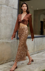 Load image into Gallery viewer, Valeria Sequin Skirt