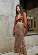 Load image into Gallery viewer, Valeria Sequin Skirt