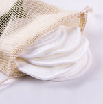 Load image into Gallery viewer, Reusable Makeup Remover Bamboo Cotton Pads- 16 pc set