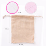 Load image into Gallery viewer, Reusable Makeup Remover Bamboo Cotton Pads- 16 pc set