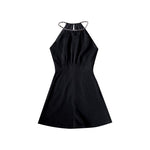 Load image into Gallery viewer, Aerin Chain Pocket Jumpsuit in Black