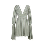 Load image into Gallery viewer, Esmi Pleated Dress- Sage