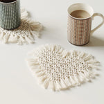 Load image into Gallery viewer, Handwoven Heart Coasters