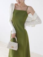 Load image into Gallery viewer, Tencel Light Knit Bolero Cardigan in White