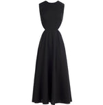 Load image into Gallery viewer, Estelle Tencel Diamond Cutout Back Dress