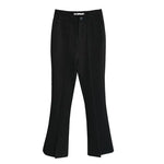 Load image into Gallery viewer, Friar Black Trumpet Tailored Trousers