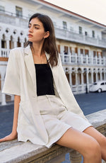 Load image into Gallery viewer, Aria Suit Shorts - Snowflake