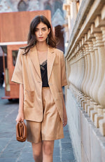 Load image into Gallery viewer, Aria Suit Shorts - Croissant