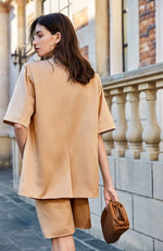 Load image into Gallery viewer, Aria Suit Shorts - Croissant