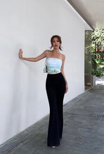 Load image into Gallery viewer, Mesh Bustier Tube Top in Blue